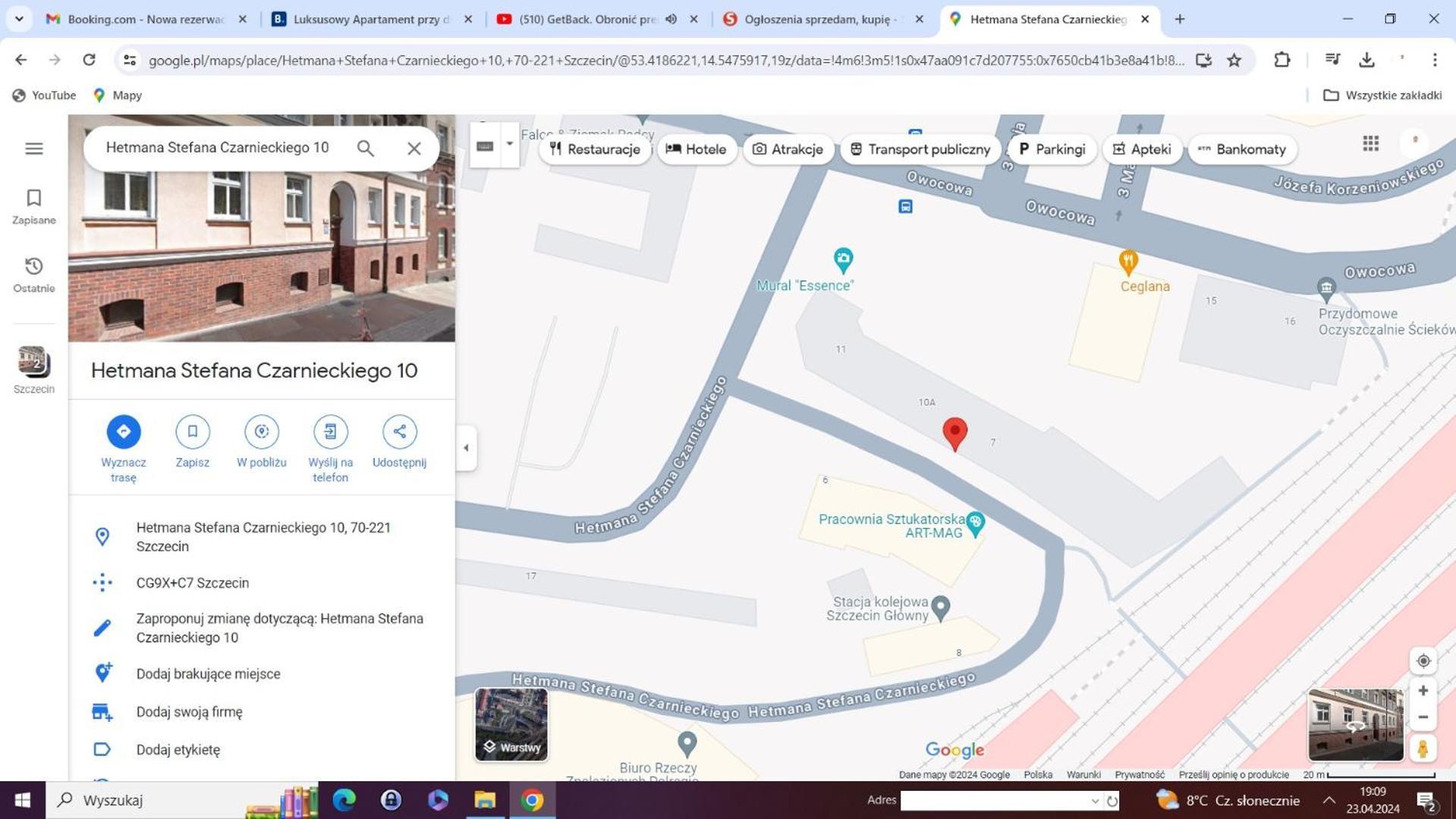 Luksusowy Apartament Przy Dworcu Stettin Exterior foto