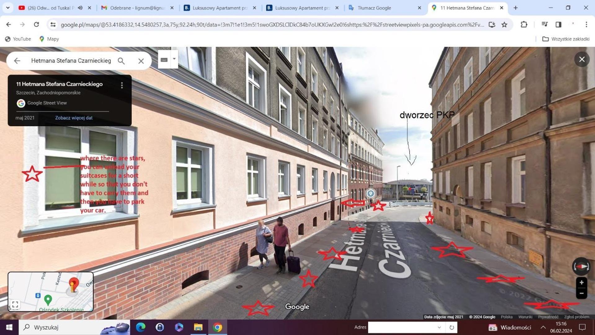 Luksusowy Apartament Przy Dworcu Stettin Exterior foto